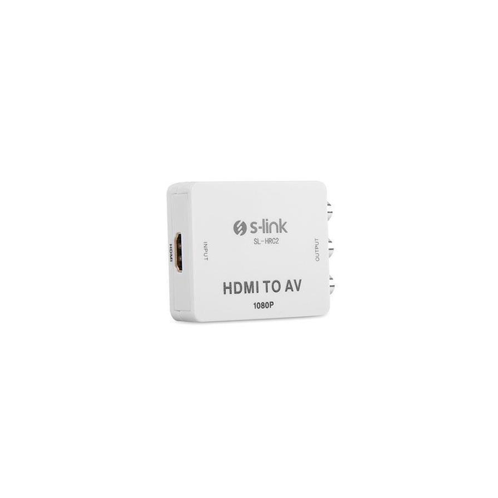 S-Link Sl-Rch2 Video AV To HDMI 1080P Dönüştürücü