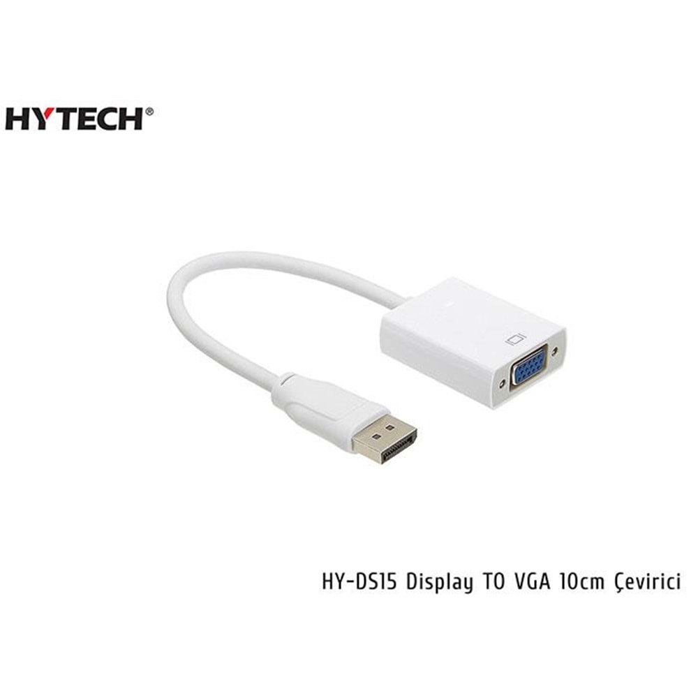Hytech HY-DS15 Display TO VGA 20cm Çevirici