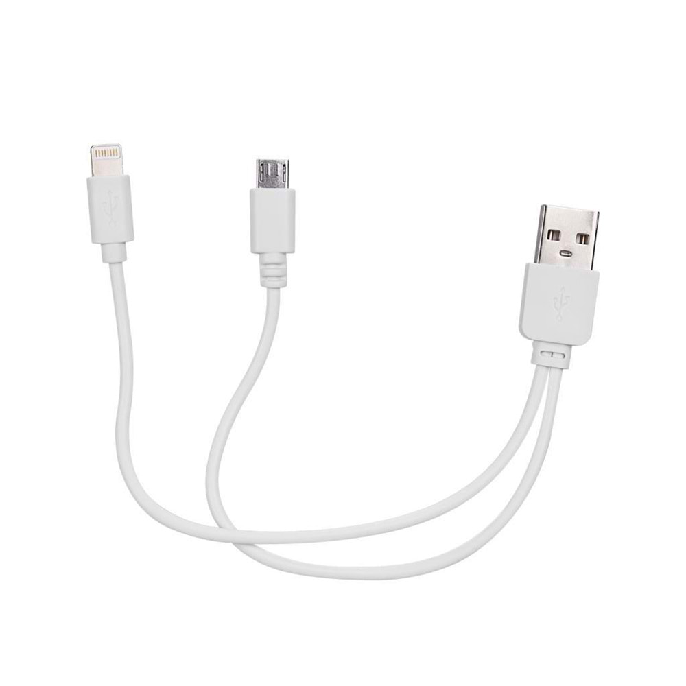 S-link SL-IP53 USB iPhone 6/7/8 + Micro 5Pin Çevirici Kablo