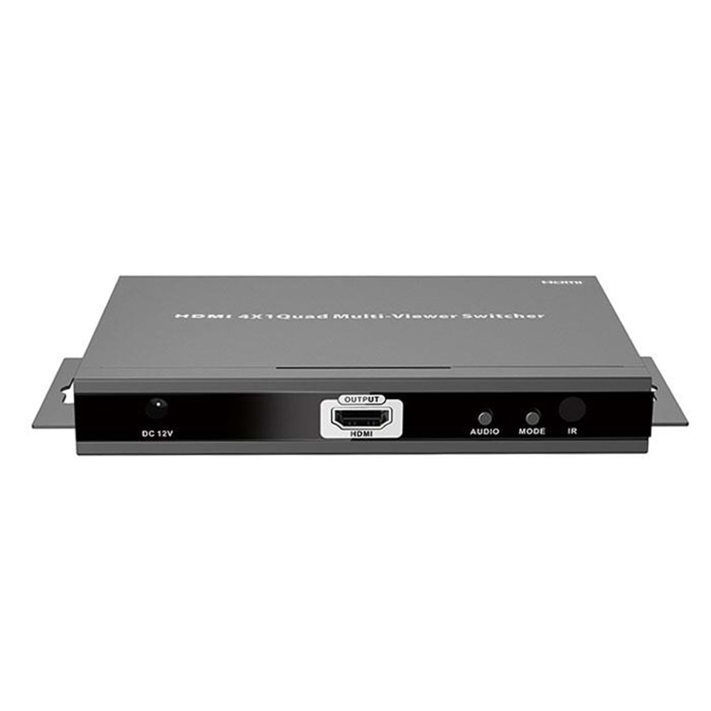 S-link SW-HDQS41 4 Port input 1Port Output 120M Cat6 Extender ve Çoklu Switch