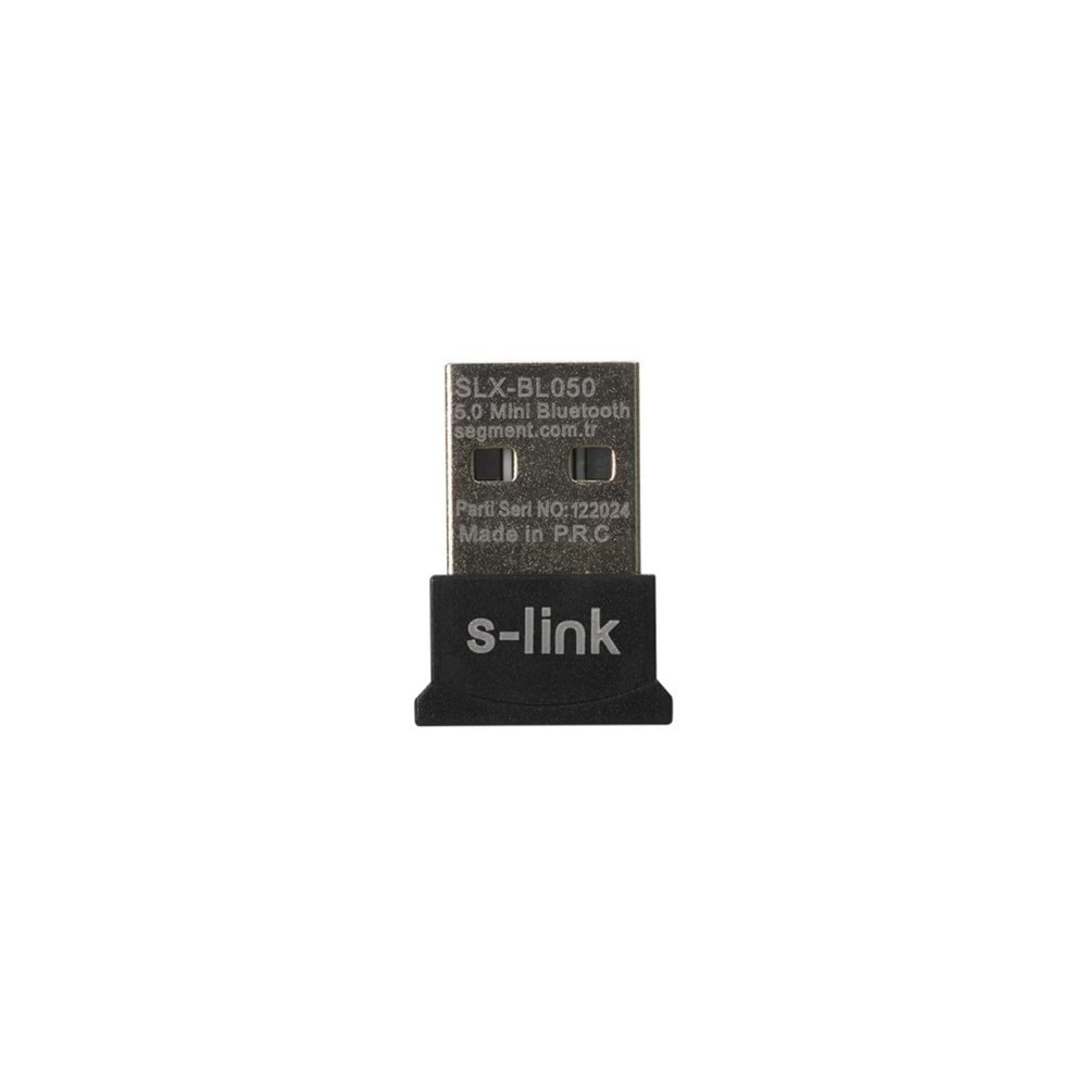 S-link SLX-BL050 Bluetooth 5.0 Alıcı, Mini Dongle Usb Alıcı, Bluetooth 5.0 Adaptör, USB Bluetooth 5.0, Win10 Tak Çalıştır, Çoklu Cihaz Bağlama