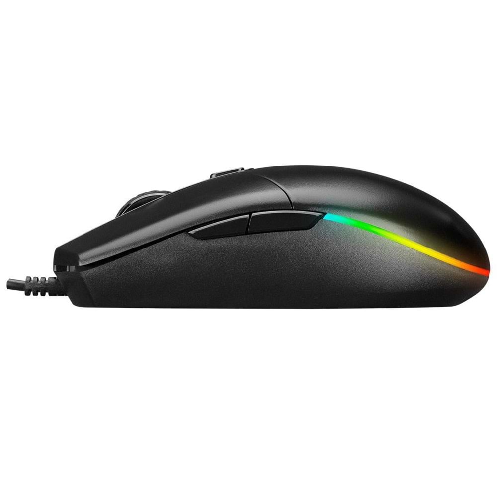 Everest SM-X97 R-STAR Usb 5 Tuşlu RGB Işıklı 6400dpi Gaming Oyuncu Mouse