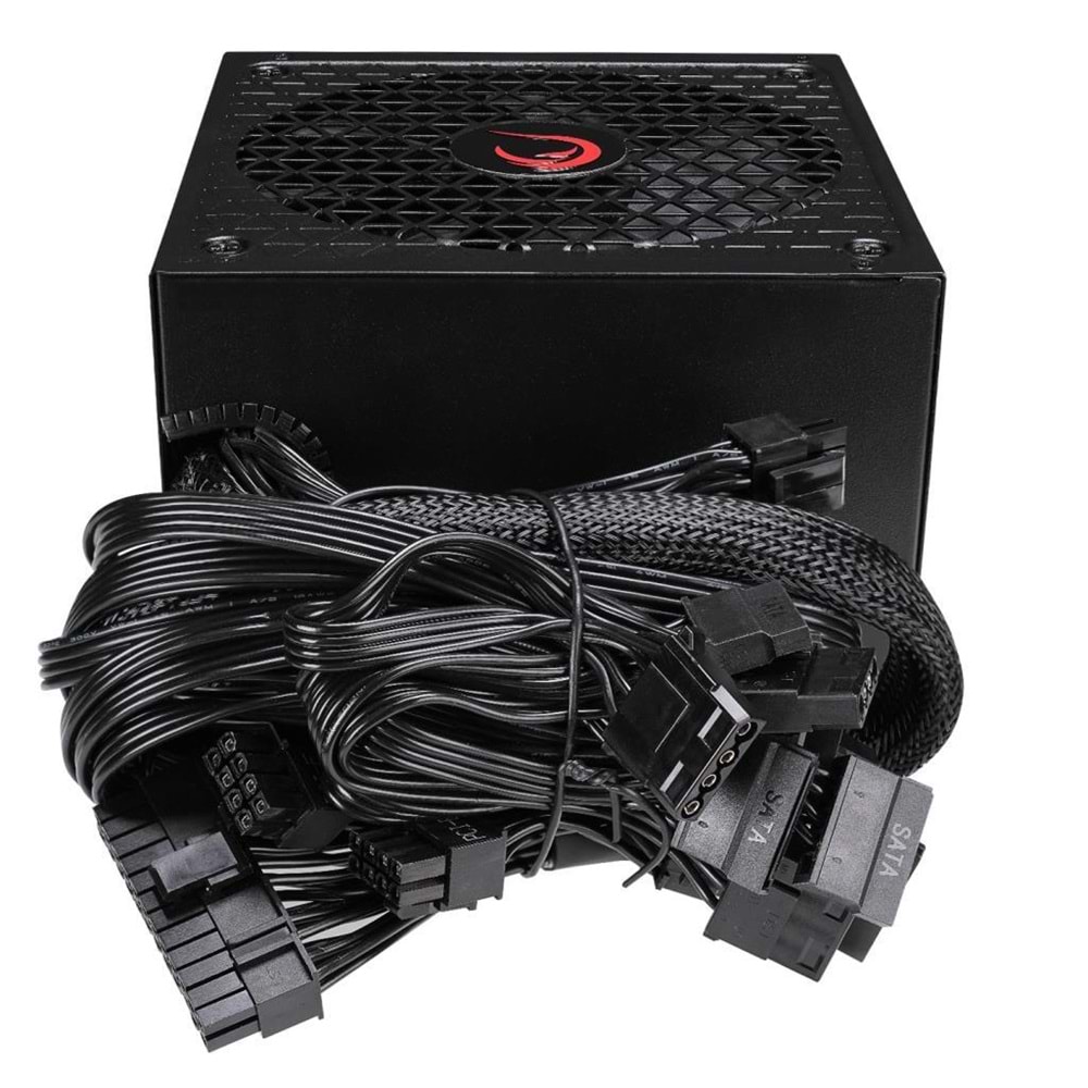 Rampage P850 850W 80+ GOLD APFC 14cm Long Life HDB Fan Siyah PC Power Supply (OUTLET-KUTU HASARLI)