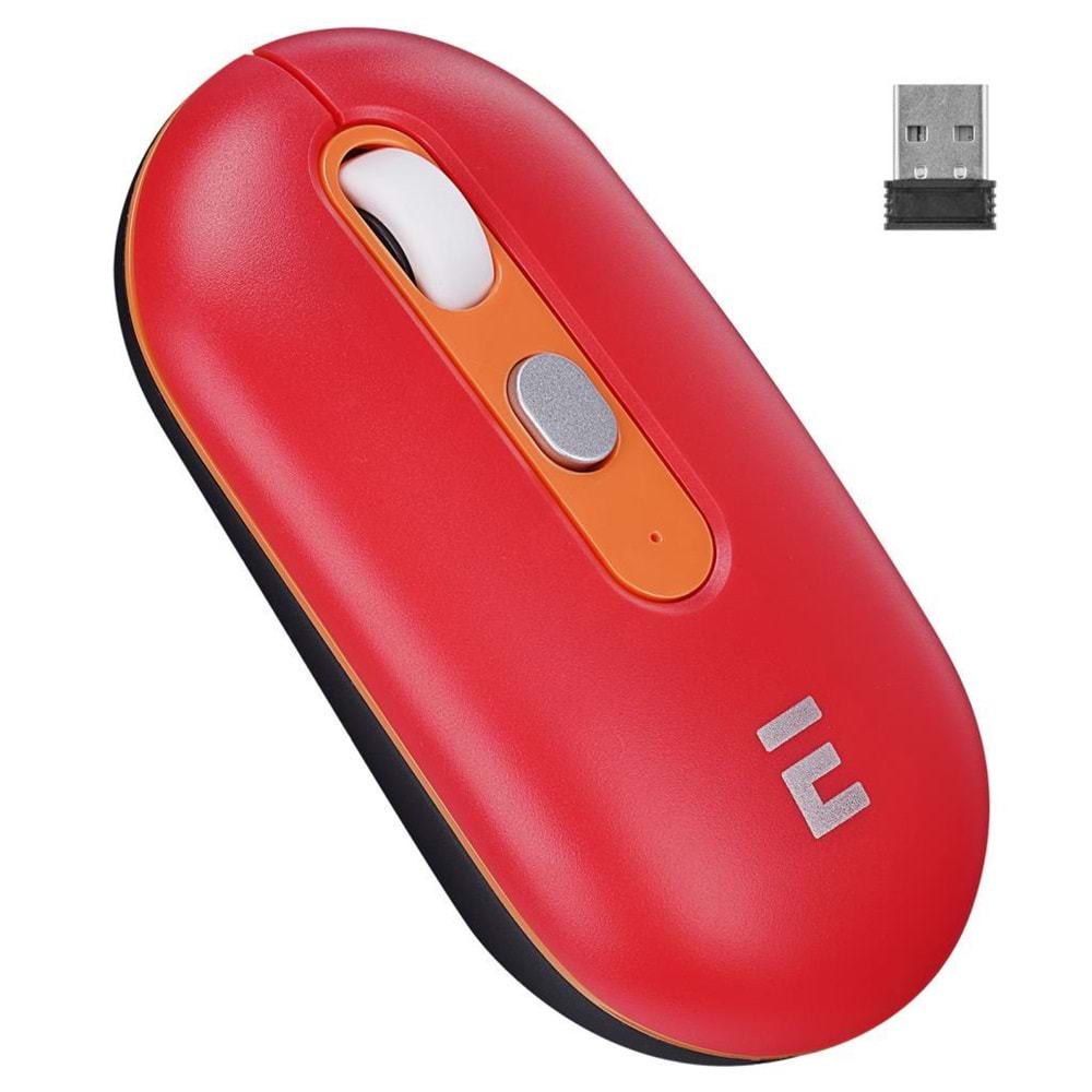 Everest SMW-444 Kırmızı 1200Dpi Usb 2.4Ghz Optik Bluetooth + Kablosuz Mouse