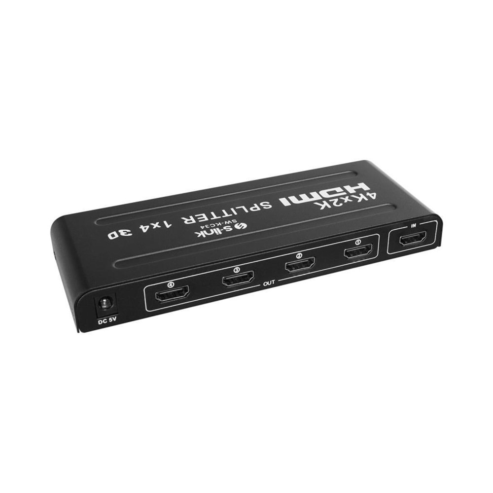 S-link SW-KC34 4 Port 4K*2K HDMI Splitter, 4Port HDMI Splitter