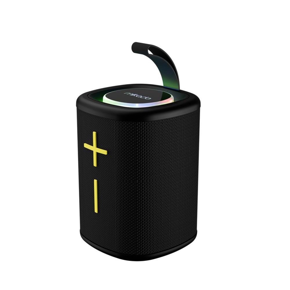 Mikado MD-26BT Nexus Siyah 6W 1200mAh USB-TF-TWS-IPX6 Bluetooth Hoparlör
