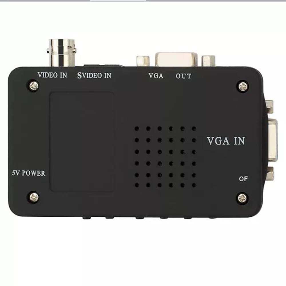 NBTech NB-AV215 Video To Vga Çevirici, BNC to VGA Çevirici Adaptör (Adaptör+Video+vga Kablosu Dahil)