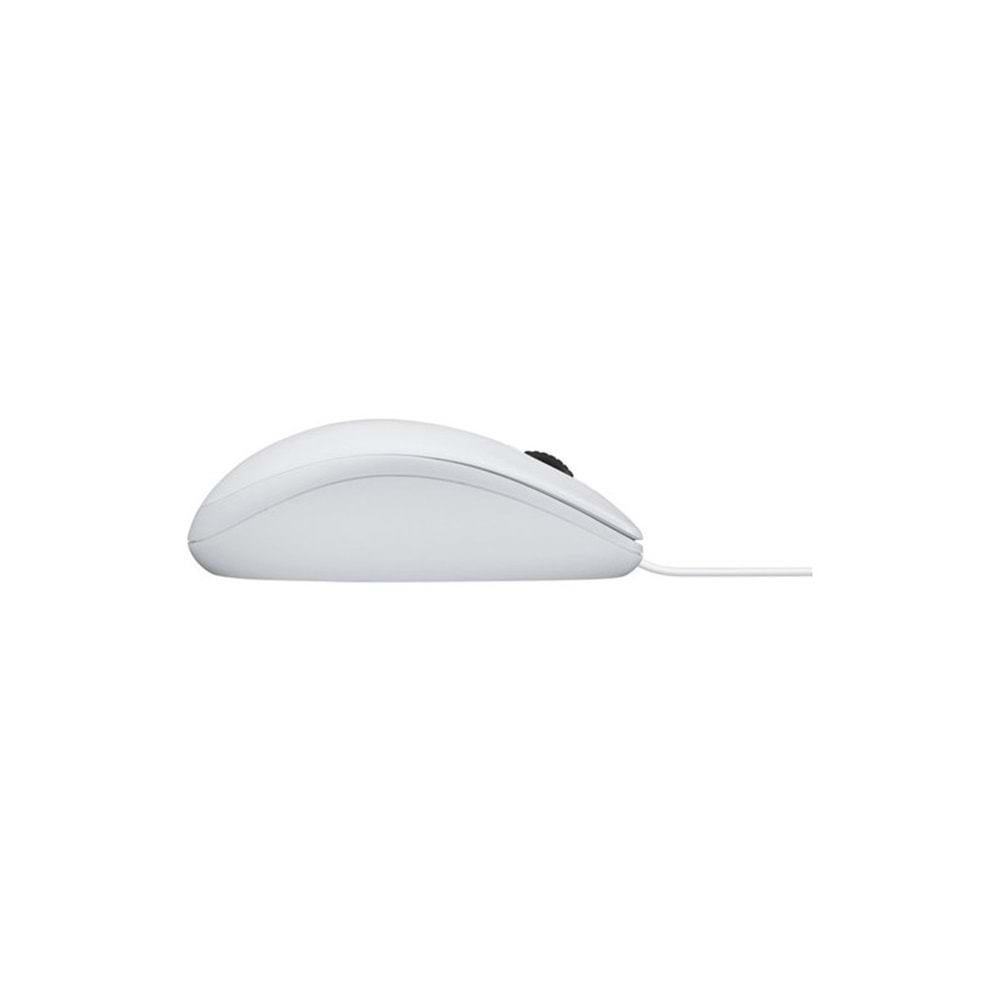 Logitech B100 Beyaz Kablolu USB Mouse 910-003360