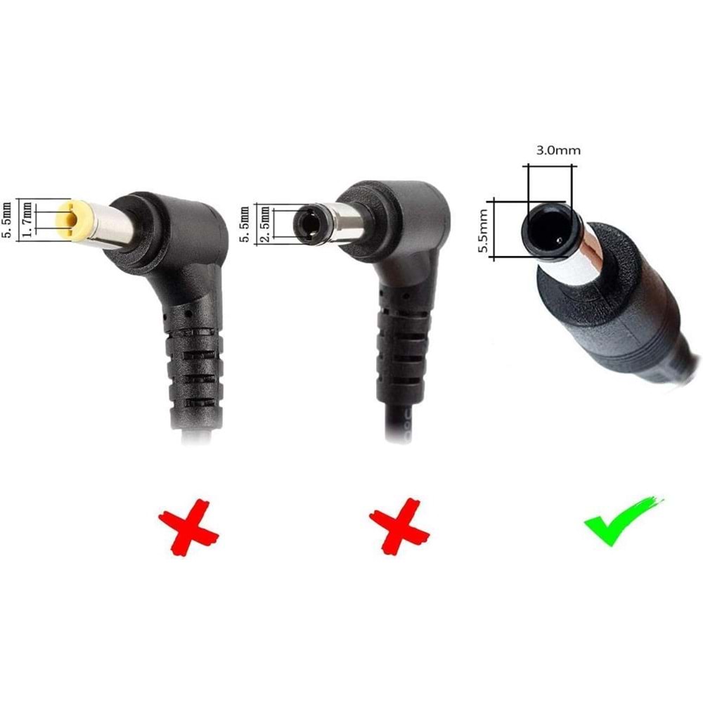 Fast C74 90W 19V 4.74A 5.5*3.0 Samsung Notebook Standart Adaptör