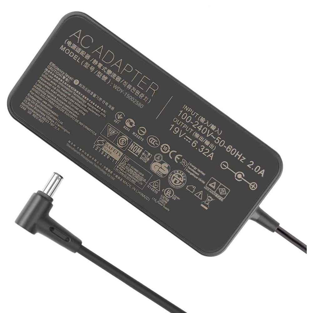 FAST C195 19V 6.32A 120W Asus Notebook Adaptör (6.0*3.7 mm)