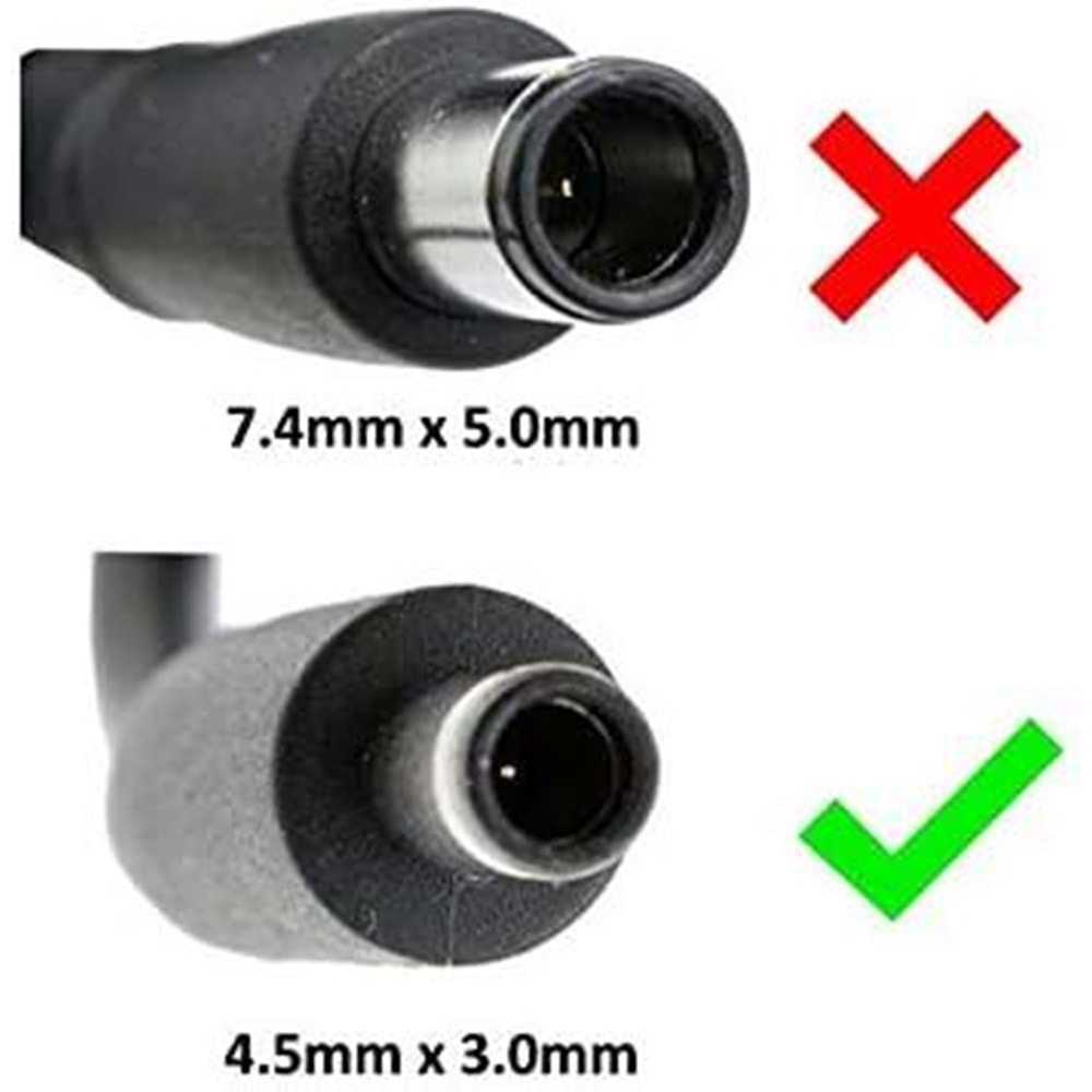 Fast CU47 19.5V 7.7A 150W Yeni Nesil Dell Notebook şarj Aleti (4.5 X 3.0MM/PİN)