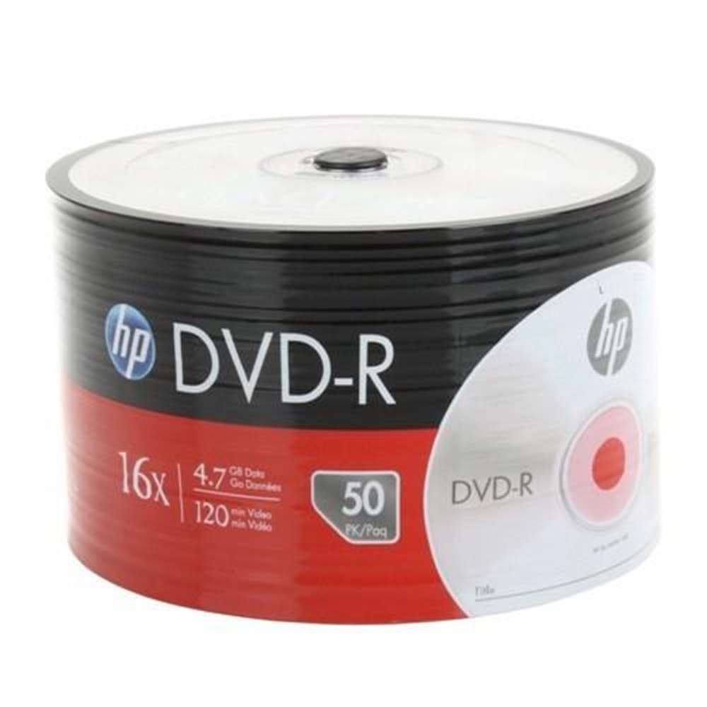 HP DVD-R 50li DVD, 4.7GB 120dk (DMA00070)
