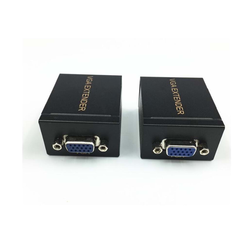 Dark 60 metre CAT6 Network Üzerinden VGA Uzatıcı, VGA Extender, Cat6 VGA Görüntü Aktarma DK-HD-EXV1
