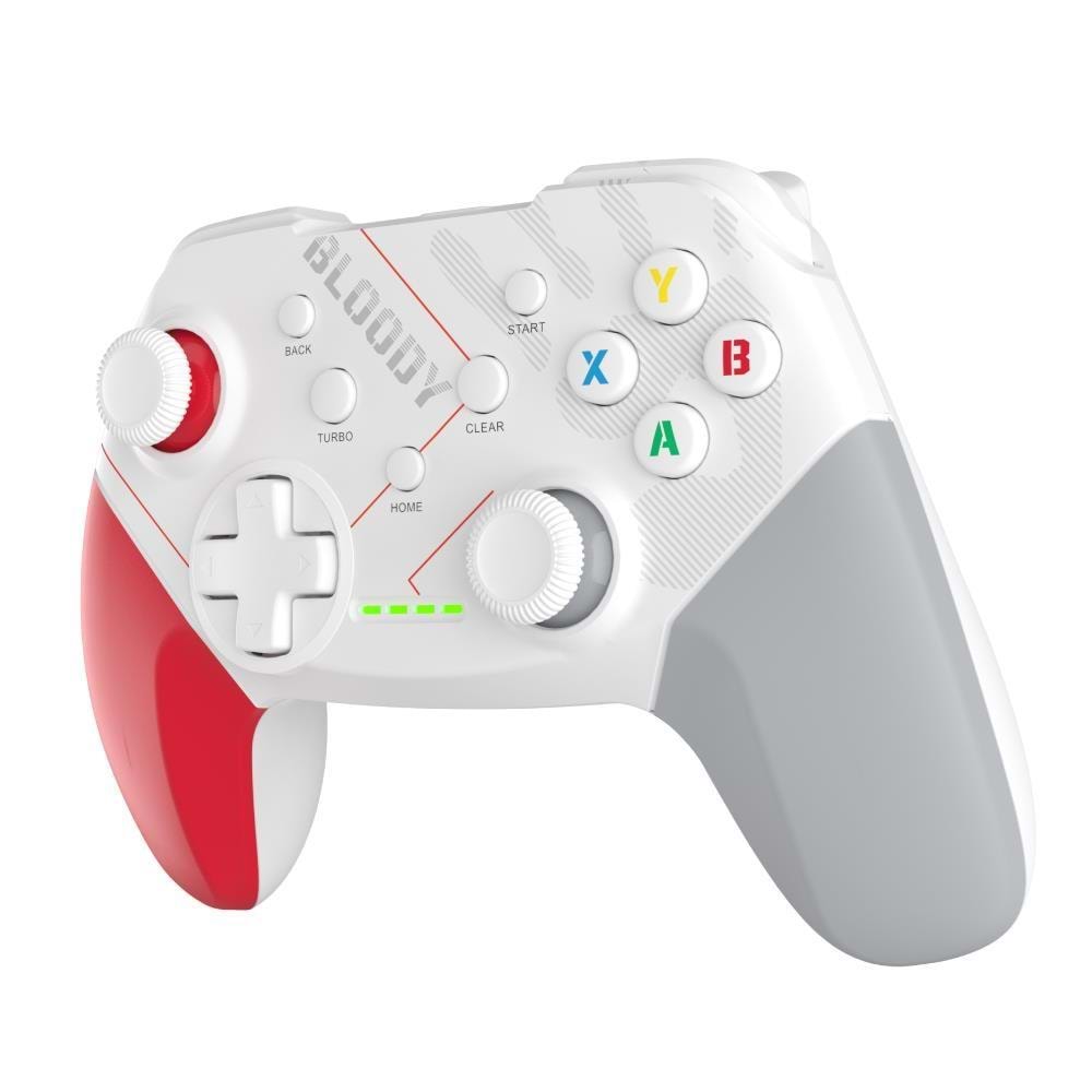 A4Tech Bloody GPW50 2.4G USB Kablosuz Gamepad PC+PS3+Andorid Beyaz