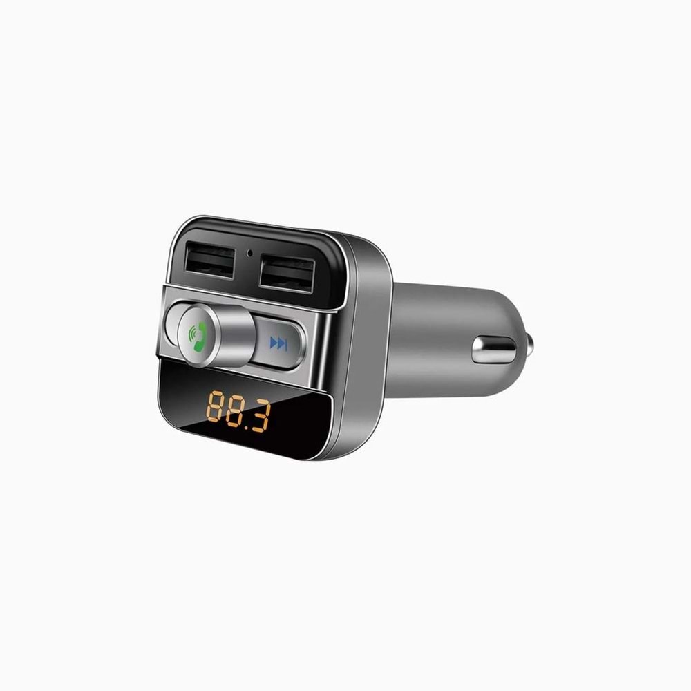 LinkTech GR8 Premium 3.4 mAh LCD Ekran Ve Kumandalı FM Transmitter