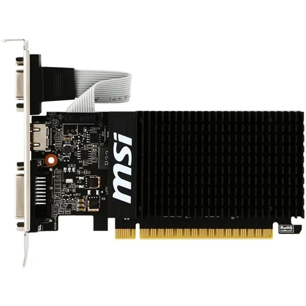 MSI GeForce GT 710 2GD3H LP 2GB DDR3 64Bit DX12 Ekran Kartı