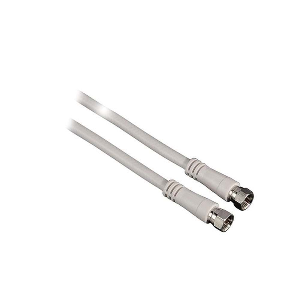 Belkin BLK-F3Y069bf5M-WHT Beyaz 5m C,SATELLITE,FTYPE,M/M,75dB Anten Kablosu