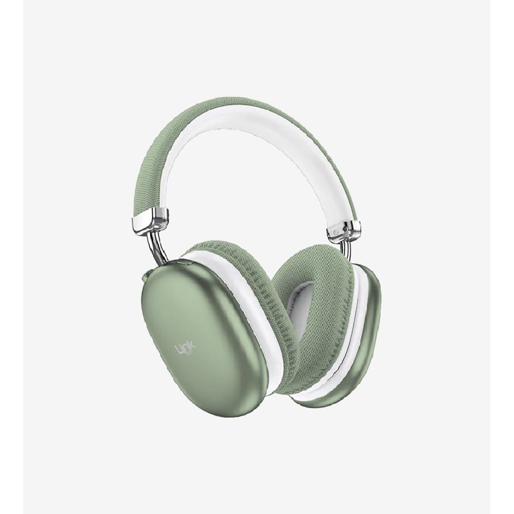 Linktech HP5 Yeşil BT V5.3 Hi-Fi 800mAh Kulak Üstü Bluetooth Kulaklık
