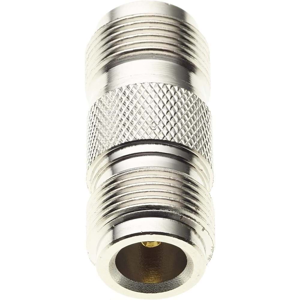 NBTech NB-N113 Uptech n113 N Dişi Dişi Ara Konnektör, Radyo ve Kablosuz WiFi 75ohm için N Dişi Soket Konnektörü | N Dişi - N Dişi Adaptör Bağlayıcı Birleştirici ve Koaksiyel Konnektör