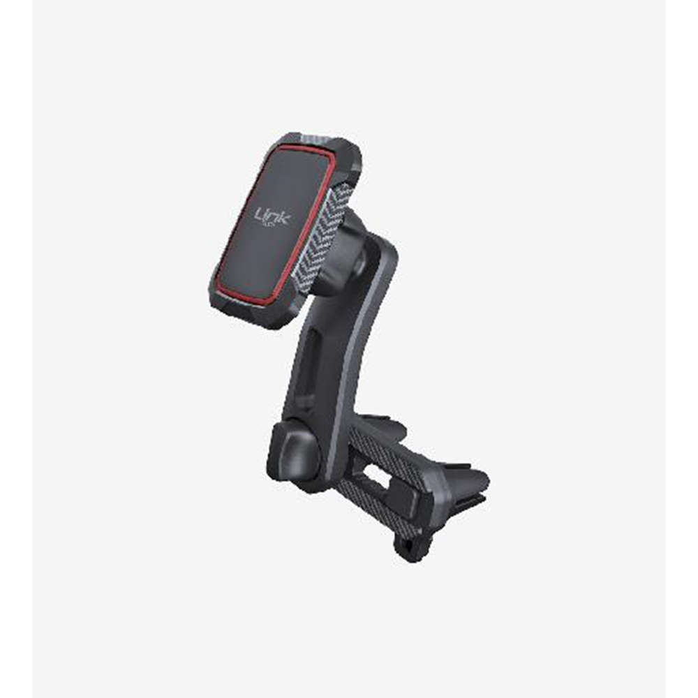 LinkTech H781 Premium Ayarlanabilir Çift Petek Geçmeli Ayarlanabilir Mıknatıslı Araç Telefon ve TabletTutucu