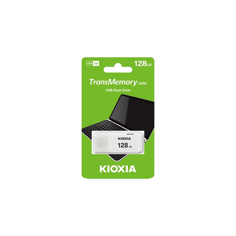 Kioxia 128GB U202 USB 2.0 Bellek LU202W0128GG4