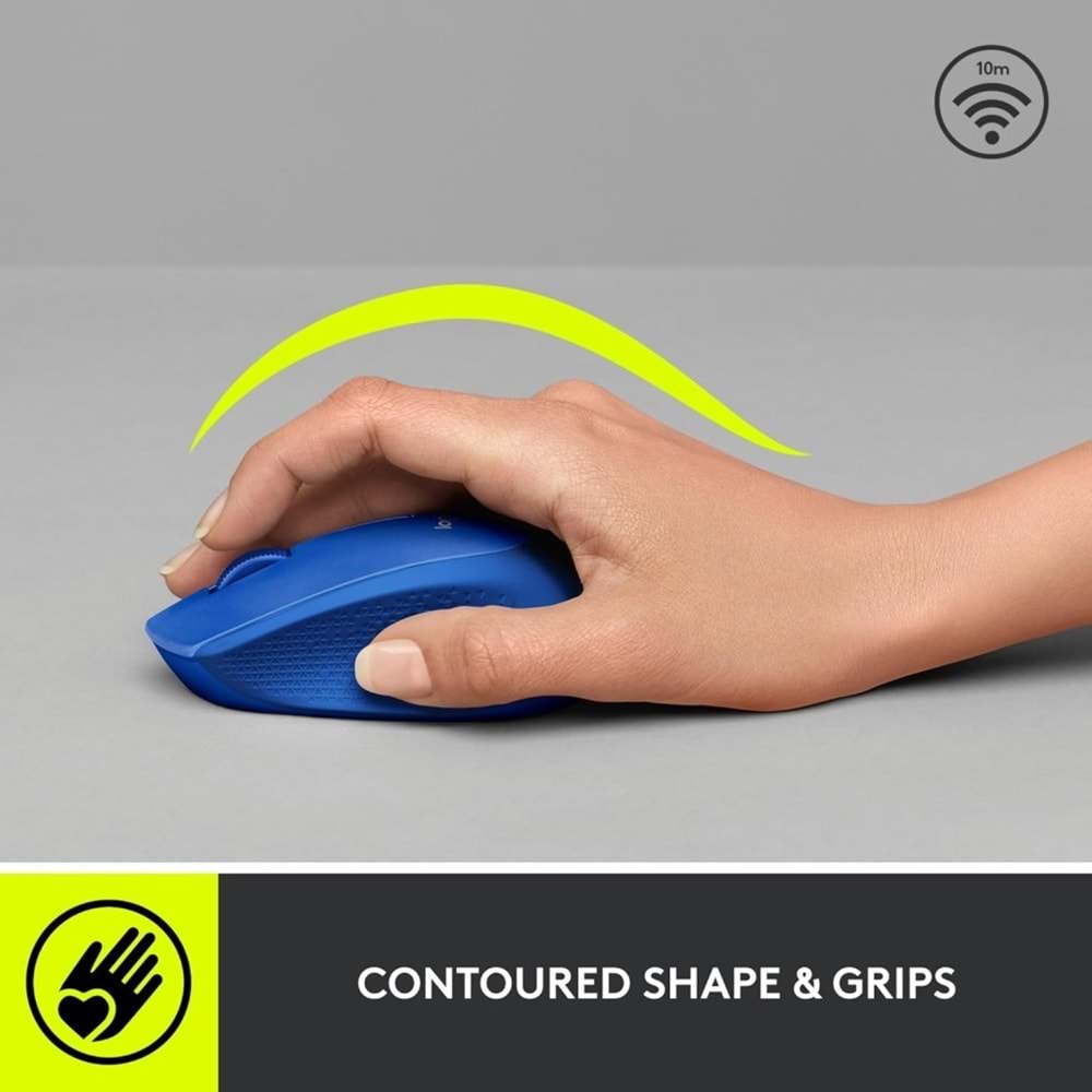 Logitech M280 Mavi Kablosuz Optik Mouse 910-004290