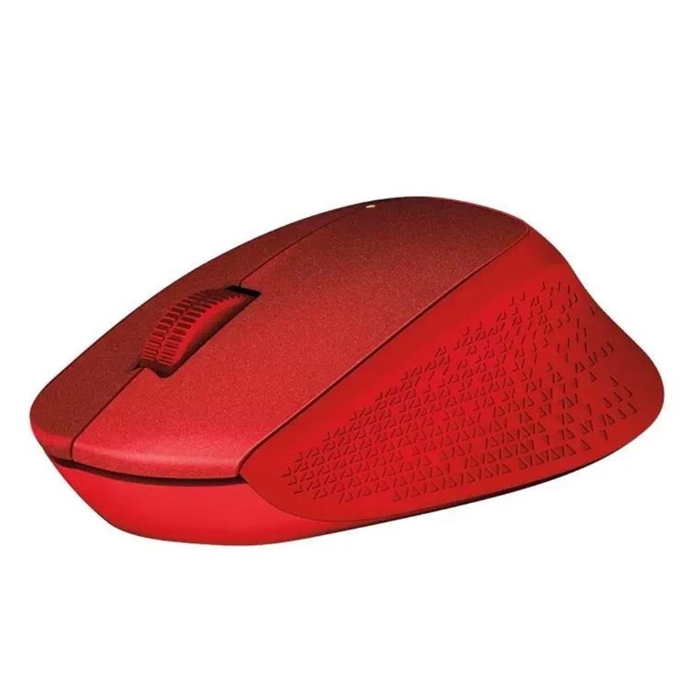Logitech M330 Kırmızı Sessiz Kablosuz Optik Mouse 910-004911
