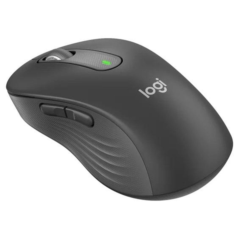 Logitech M650L Siyah Signature Sessiz Büyük Boy Sağ El Optik Kablosuz Mouse 910-006236