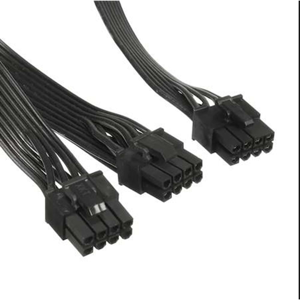 NBTech NB-MD18 Modüler Güç Kablosu 18AWG 8 Pin Male to Dual 8Pin(6+2) Male PCI-E