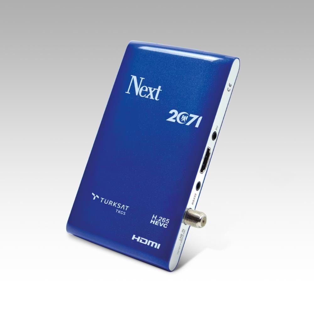 Next 2071 IPTV HEVC H.265 Çanaklı Çanaksız Mini HD Uydu Alıcısı