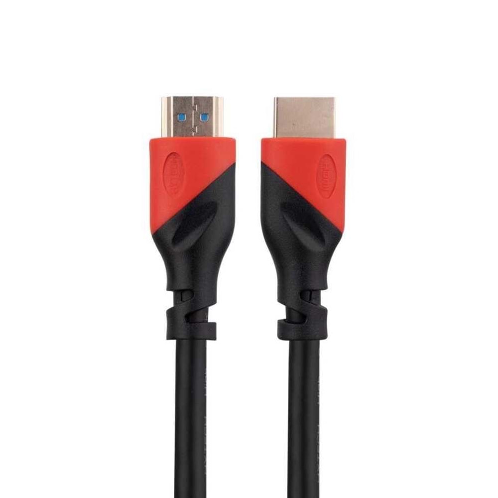 Hytech HY-HD20 20m HDMI TO HDMI Altın Uçlu 24K+ Metal Kon. 1.4 Ver. 3D Kablo