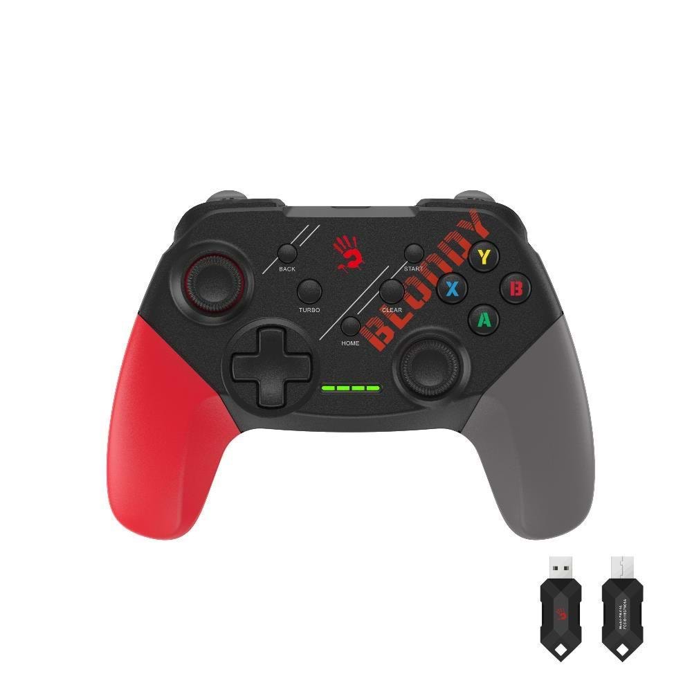A4Tech Bloody GPW50 2.4G USB Kablosuz Gamepad PC+PS3+Andorid Siyah