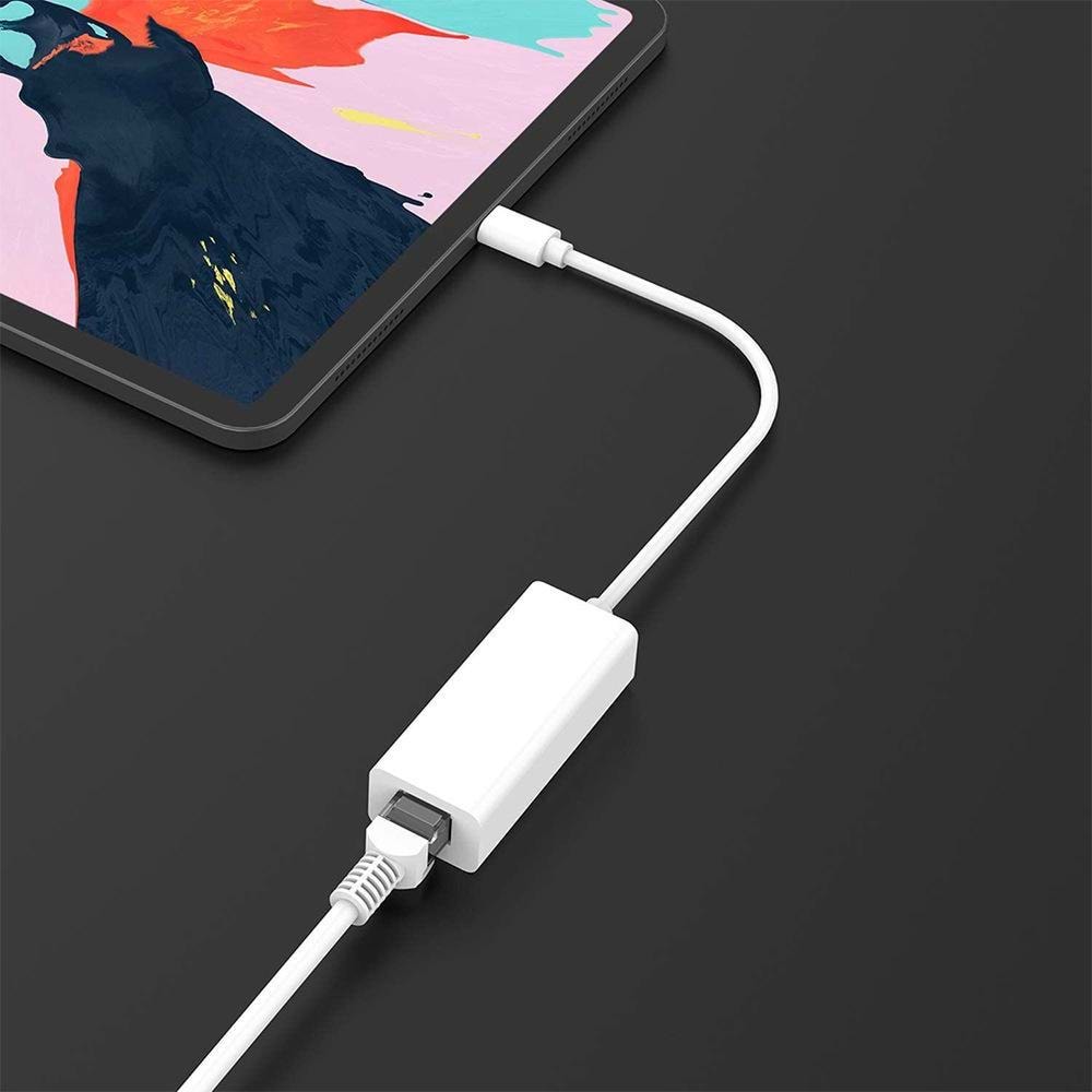 PrimeX PX-2131 Type-C USB RJ45 Ethernet 10/100 Çevirici Adaptör Win10/Mac/Linux (Tak Çalıştır)