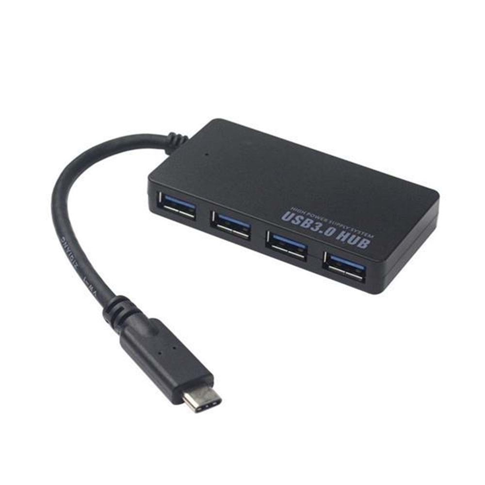 NBTech NB-2520X4 Type-C USB 3.0 4 Port Çoklayıcı 5Gbps U31x4