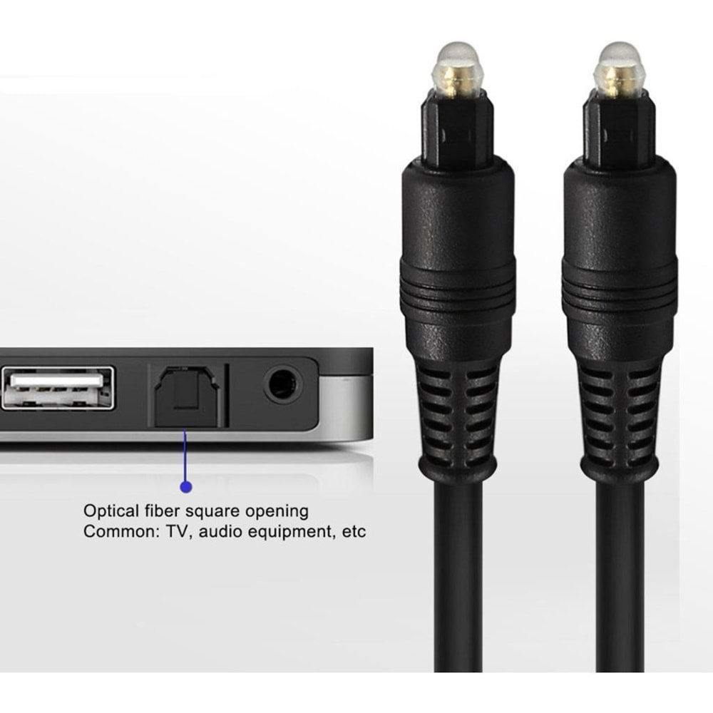 NBTech NB-4005 5 Metre Optik Kablo, Dijital Ses Kablosu, optical ses kablo, Dijital optik kablo