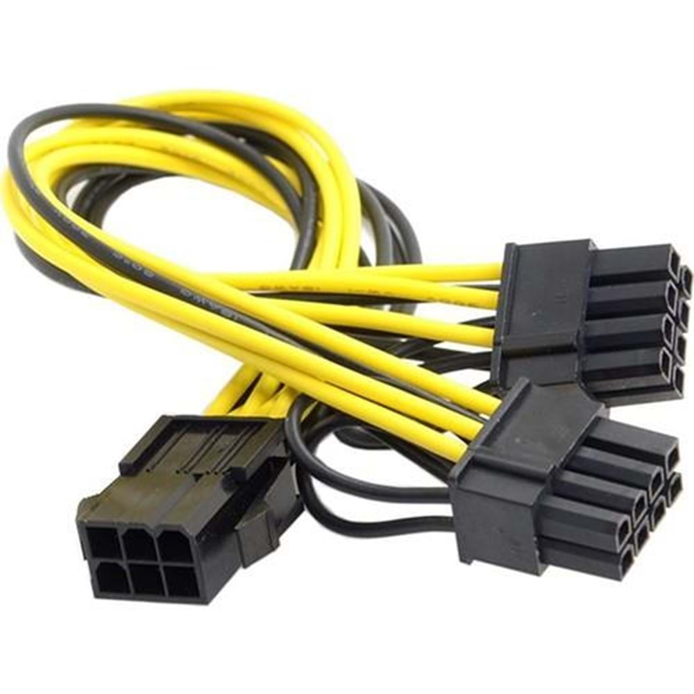 NBTech NB-4302 6 pin to 2x8 Pin PSU Ekran Kartı Güç Çevirici Kablo