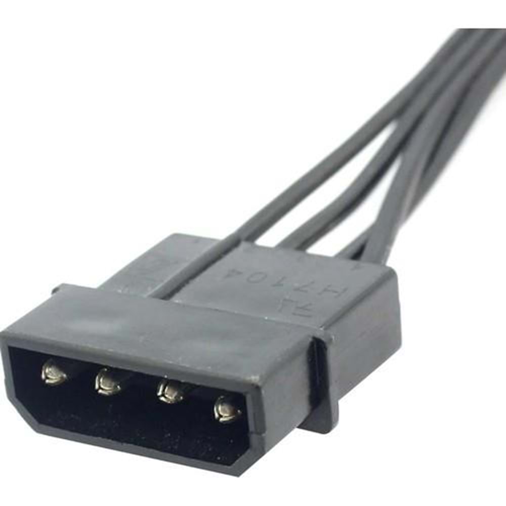 NBTech NB-4355 Molex To Sata x5 ORJ. PSU Sata Çevirici Kablo