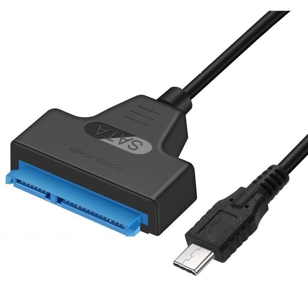 NBTech NB-4393 Type C Sata Çevirici, Type C Ssd Hdd Sata Hard Disk Kablosu, 2.5
