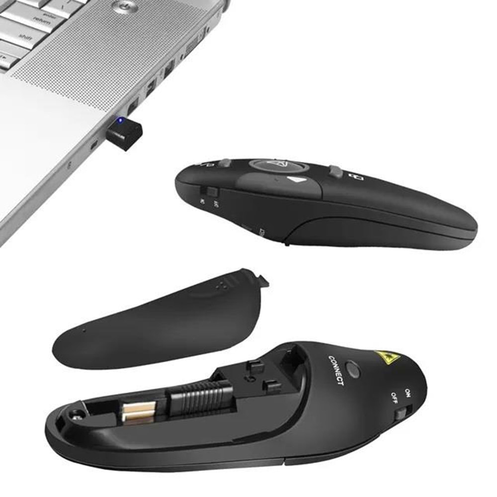 PrimeX PX-4545 Profesyonel Usb Kablosuz Projeksiyon Sunum Kumandası