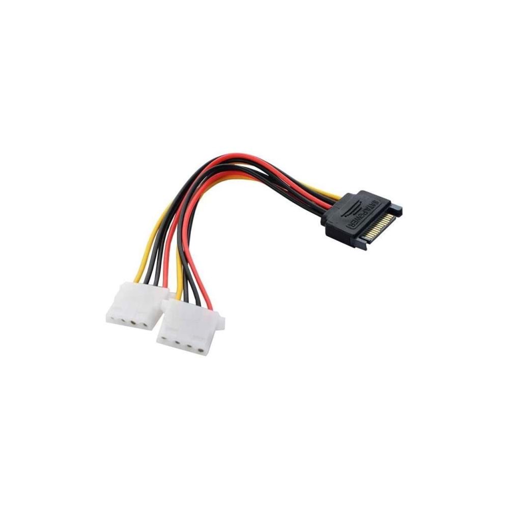 NBTech NB-4829 Dişi Sata Power Molex 4 pin Güç Kablosu, Dişi Sata Molex Çevirici, Dişi Sata Power Çevirici kablo