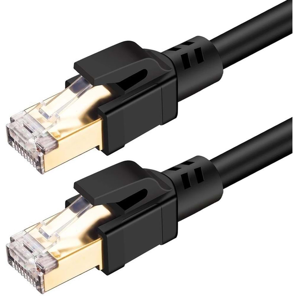 NBTech NB-5217 10 Metre Cat8 Kablo, 40Gbps S/ftp 2000MHz Yüksek Hızlı İnternet Kablosu