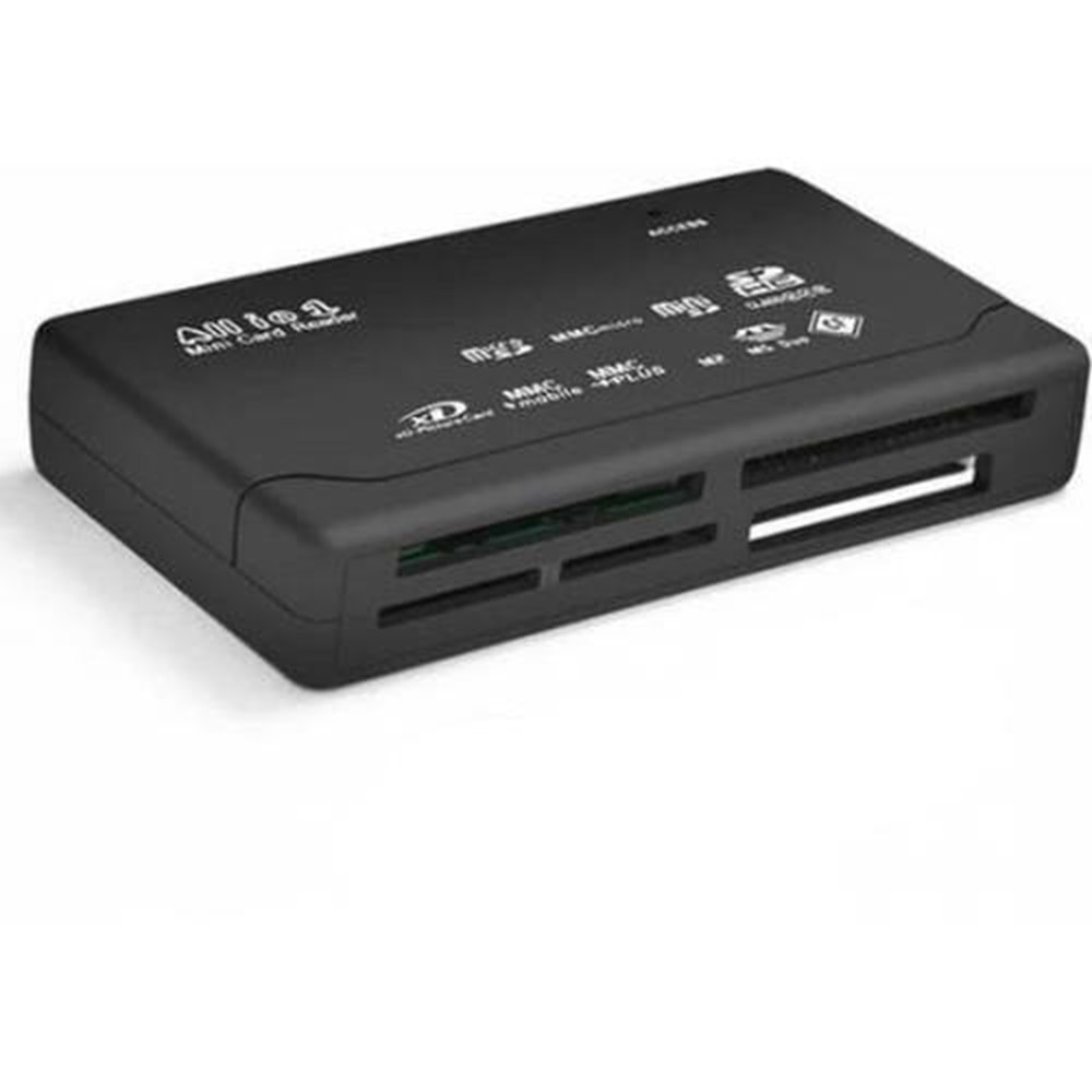 NBTech NB-550 6 Giriş Micro,MMC,MiniSD,SC-HC,XD,MSduo,CF Kart Okuyucu USB 2.0