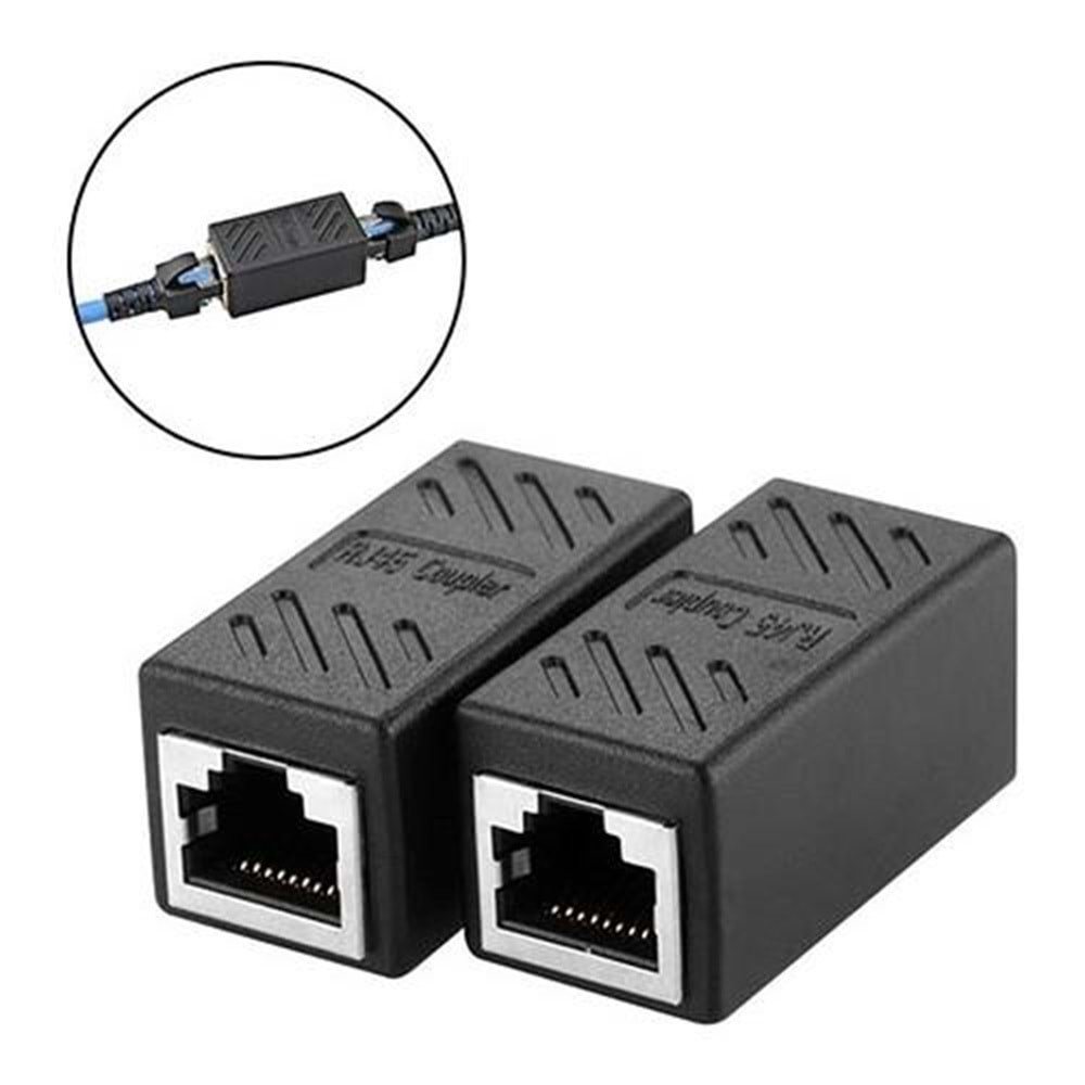NBTech NB-HQC6 Rj 45 Dişi Dişi CAT5E/CAT6 Ethernet Lan Ağı Birleştirici Ara Aparatı