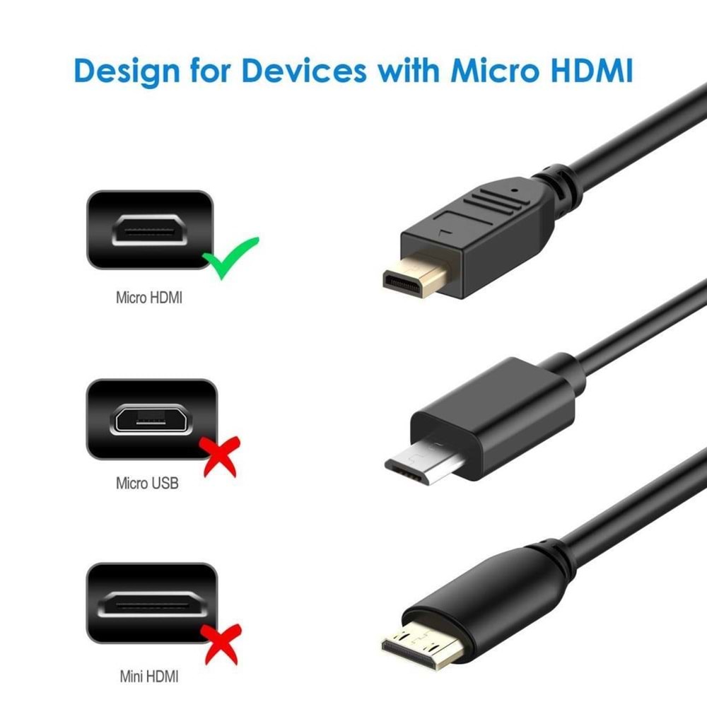 NBTech NB-HQM1 Micro HDMI to HDMI Çevirici
