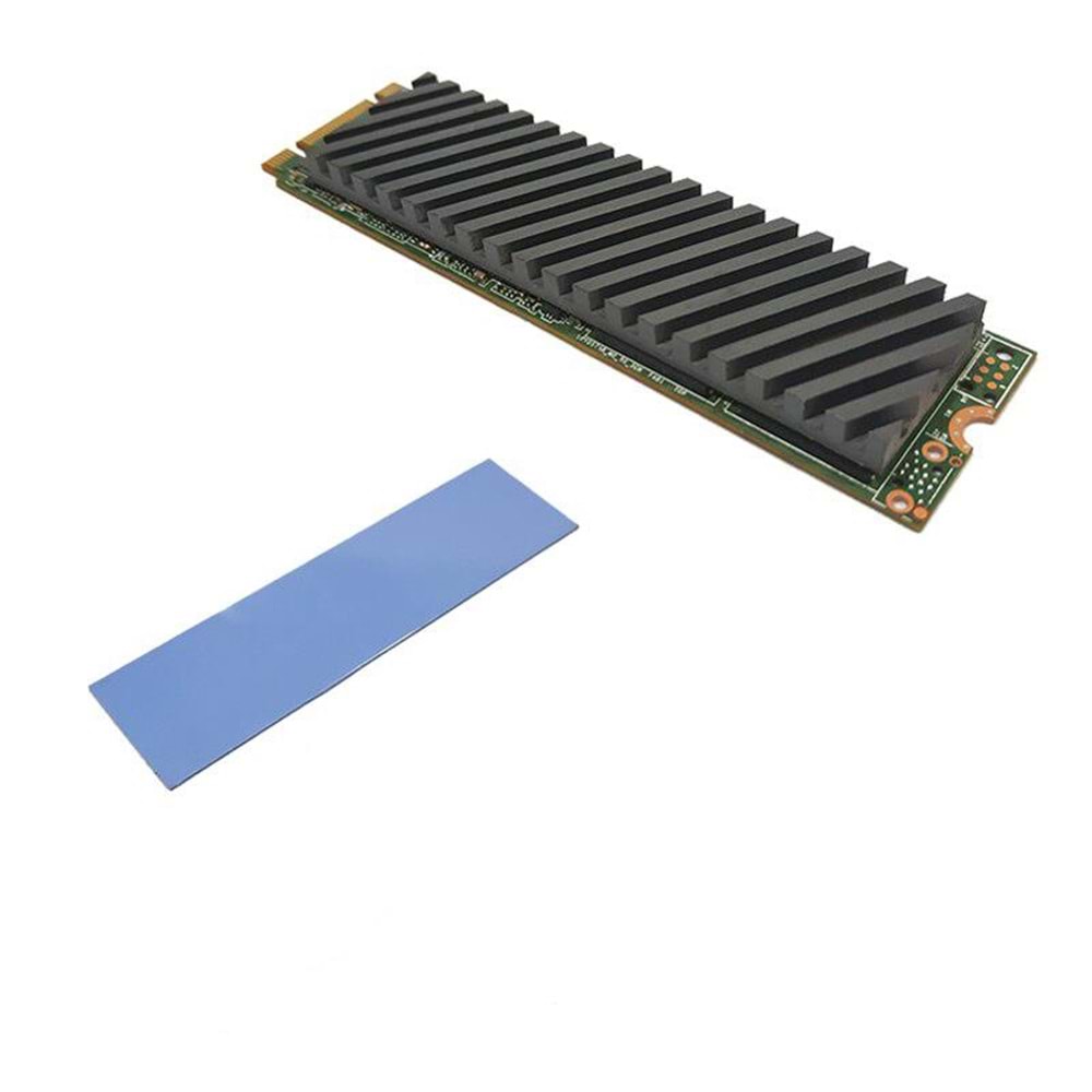 NBTech NB-PAD01 7x2 cm 1mm 3.4Gr Yüksek İletken Termal Pad, Mavi Thermal Pad (M2 ssd, Chipset, Cep telefonu, Notebook, PS4,PS5 Uyumlu)