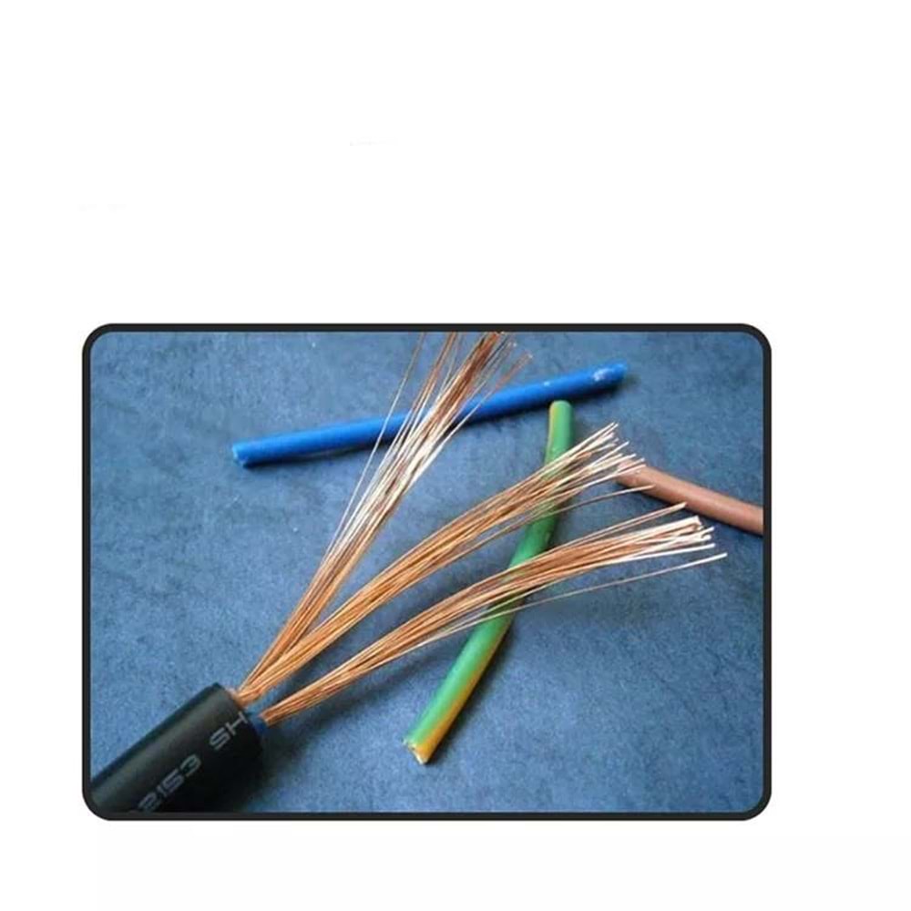 NBTech NB-SL-P430 3 Metre Lüx Power Kablosu, 3x1.5mm Kalın PSU Mining Power Kablo 3 Metre