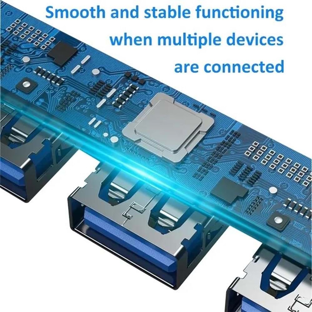 NBTech NB-TYP060 4 Port Type-C USB3.0 Çoklayıcı, 4 Port Type C USB Çoklayıcı, Type C + USB3.0 Çoklayıcı