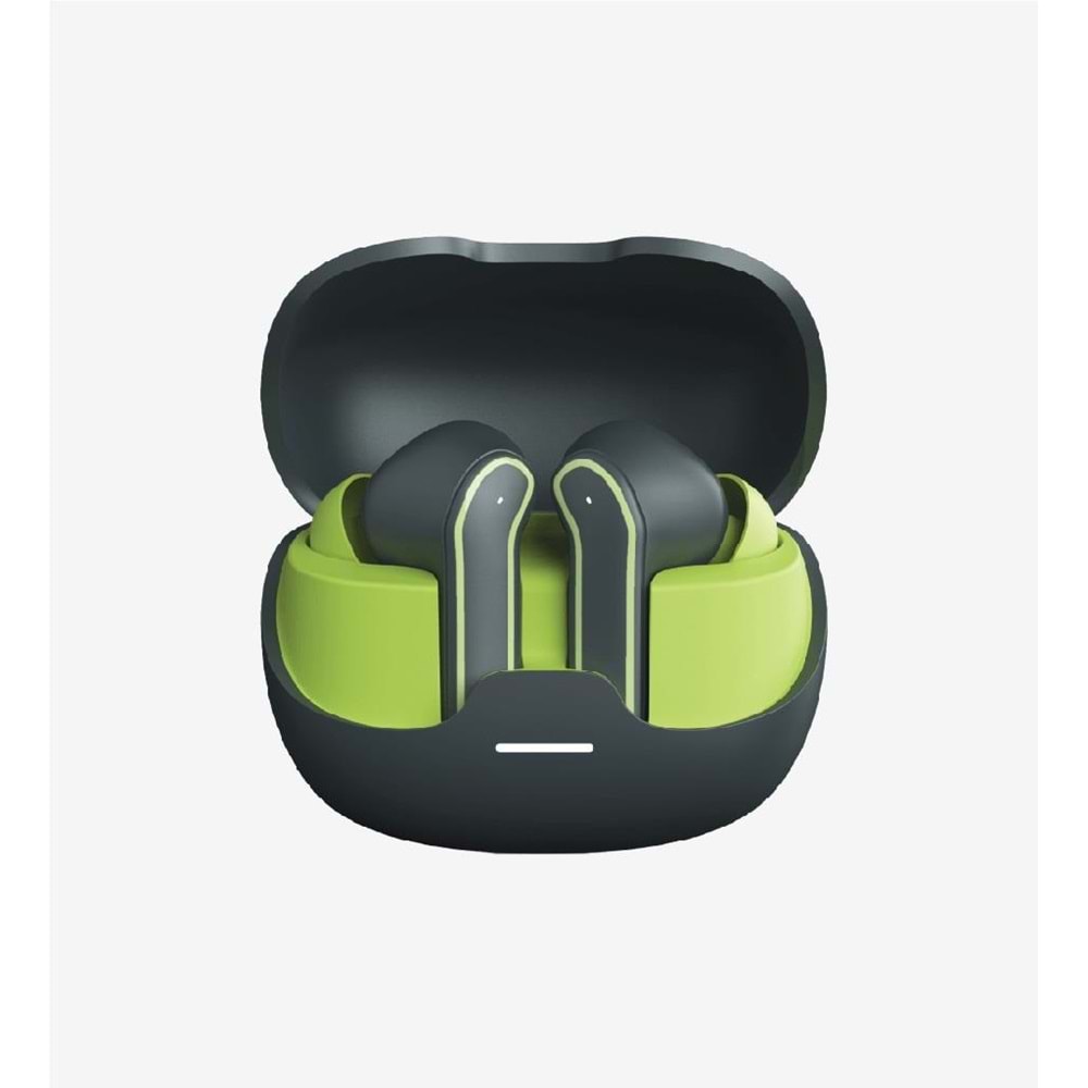 LinkTech S32 Yeşil ENC Oyuncu Type C Kulak İçi BT V5.3 Bluetooth Kulaklık