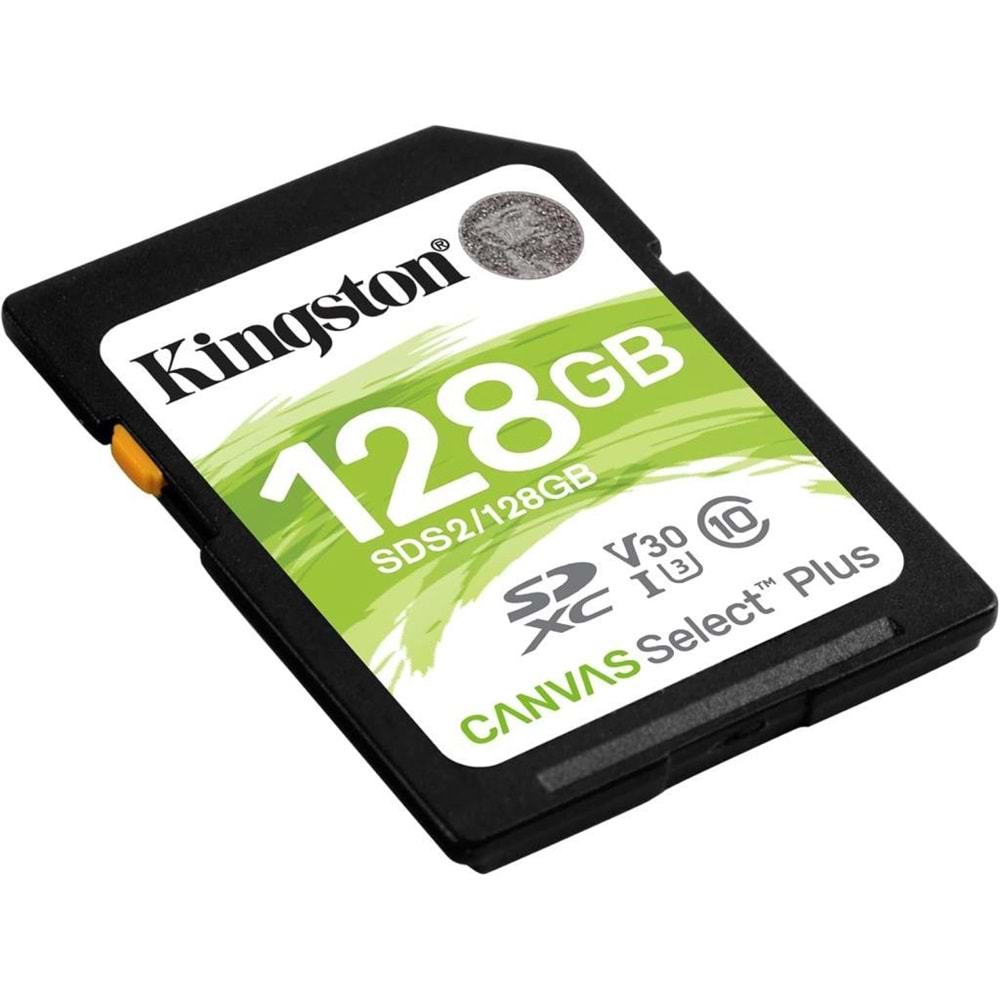 Kingston SDHC 128GB SDS2/128GB Select Plus Class10 Hafıza Kartı