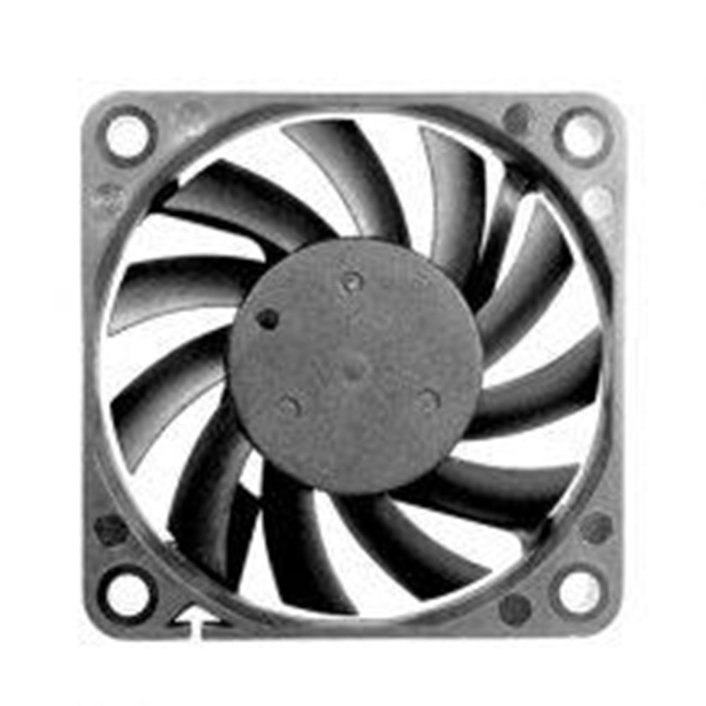 JING JD6010DC DC 24V 0.10A 6x6 12mm 3 pin Soketli Fan kutulu